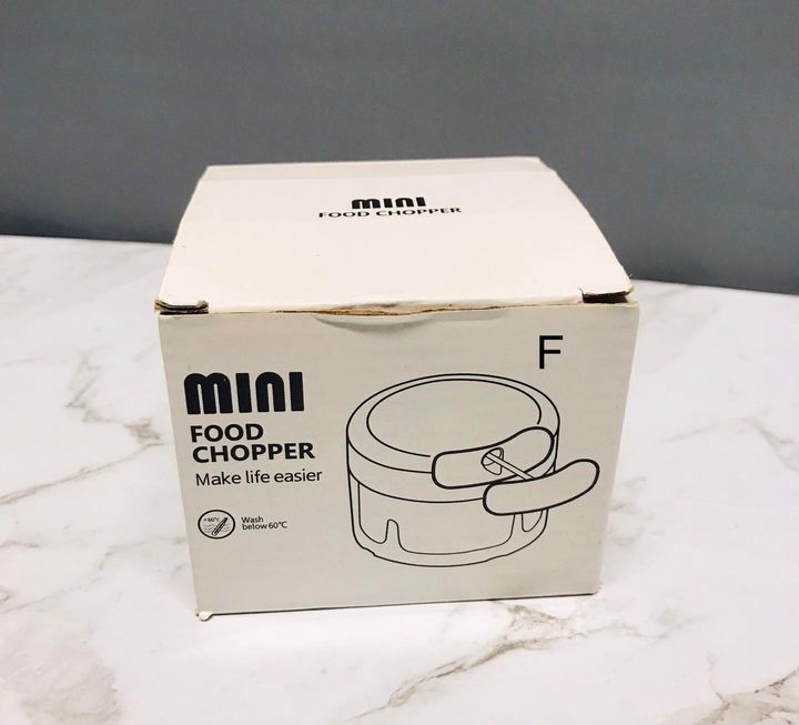 MINI

FOOD CHOPPER

Make life easier