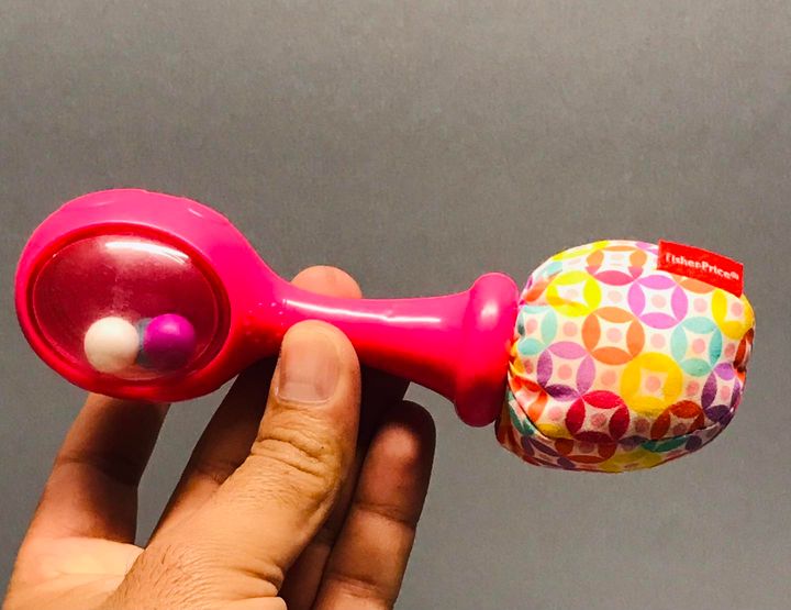 Fisher-Price Baby Newborn Toys Rattle ‘n Rock Maracas