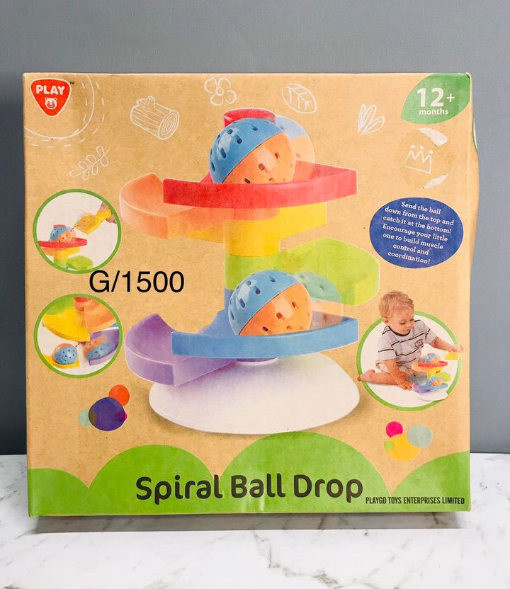 Spiral Ball Drop Toy For Kids