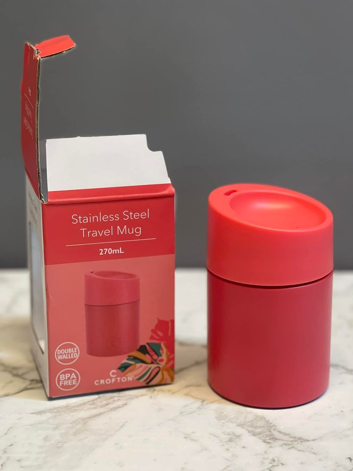 Stainless Steel Travel Mug

270mL