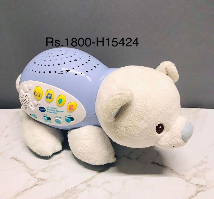 Starlight Sounds Musical Night Light (Polar Bear) - VTech Toys