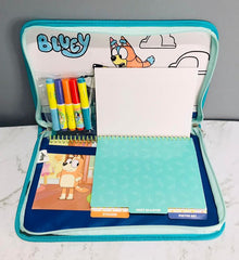 BLUEY Kids Personalised Pencil Case Game Bag