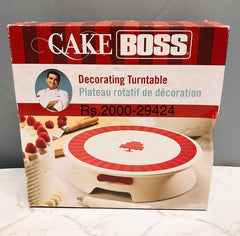 Cake Boss Decorating Tools Plastic Cake Decorating Turntable