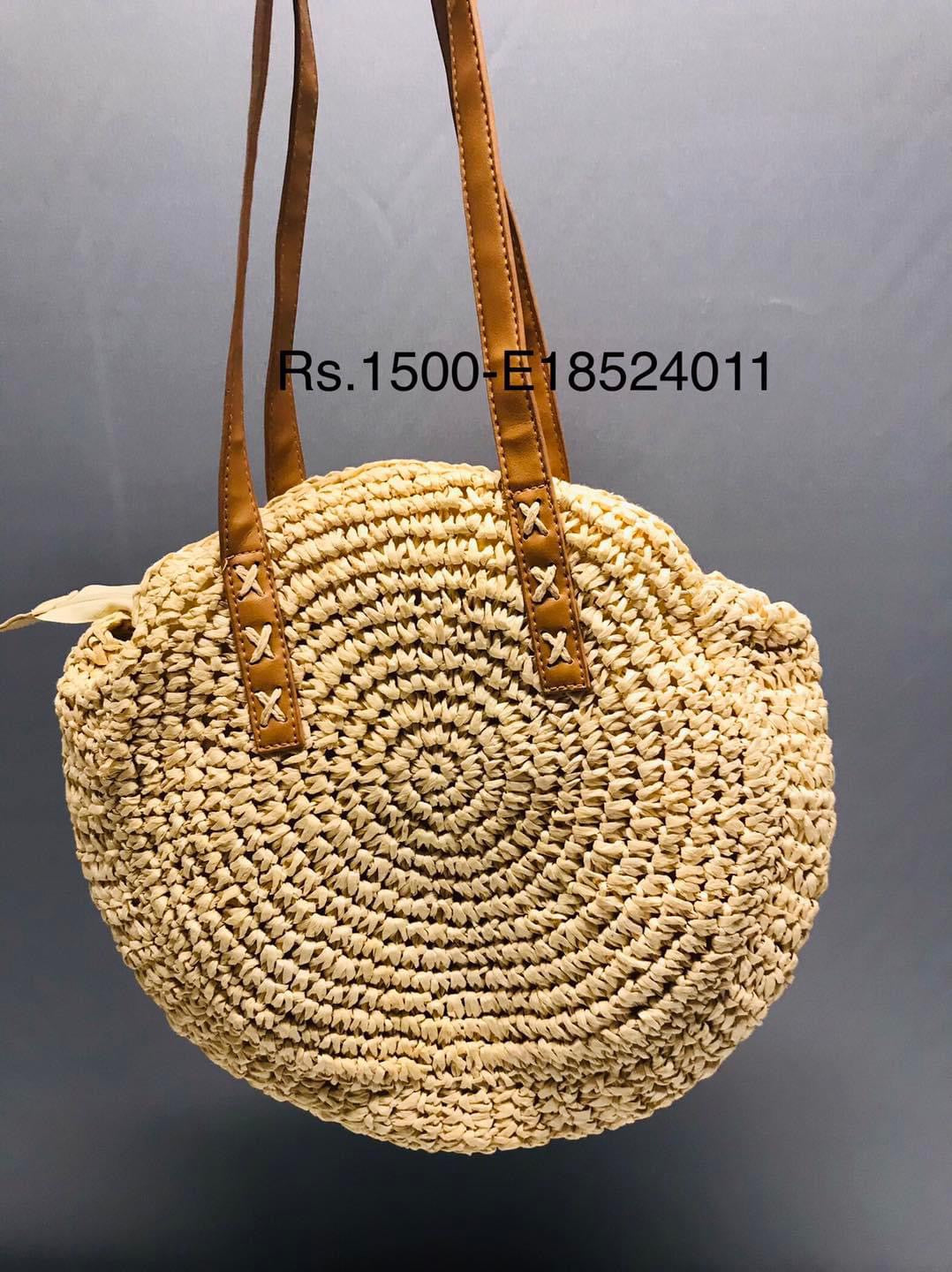 Dishykooker women straw bag