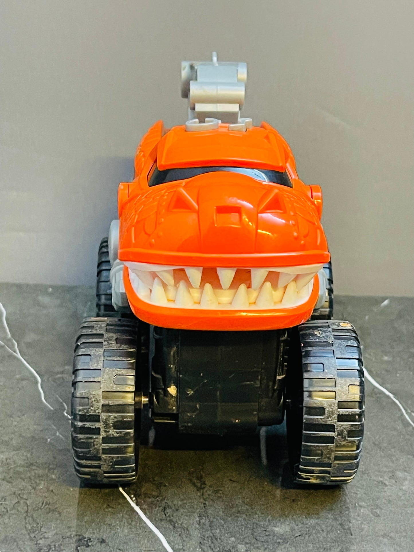 Dinosaur Monster Truck Battery Operated Toddler Truck Car Toys, Mouth Opening Monster Truck with Lights & Sounds - Roaring T-Rex, Perfect Dinosaur Shark Kids Toys for Boys & Girls