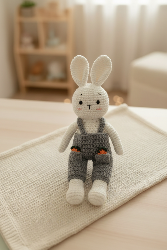Olive and Cradle Bunny Doll