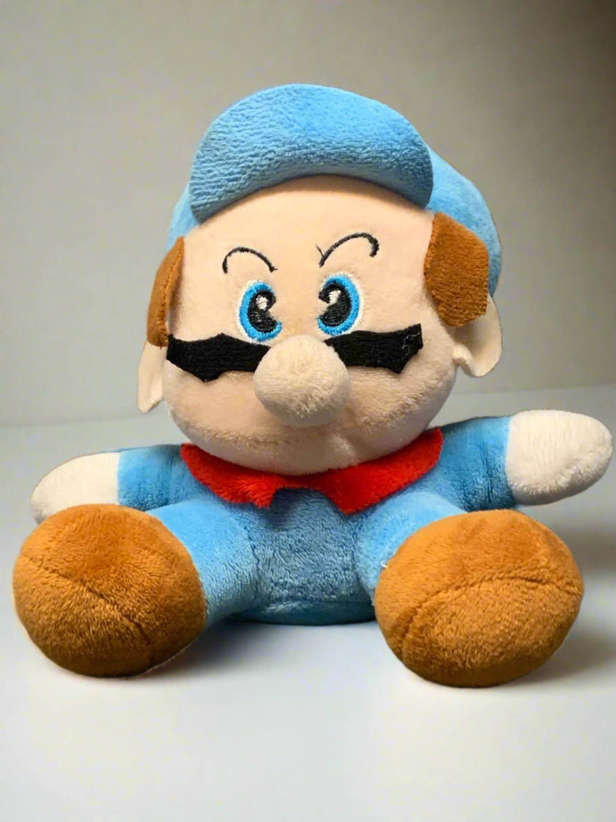 Mario Plush Toy - Blue