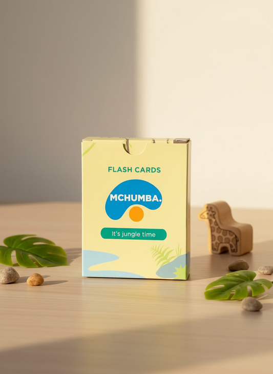 Mchumba "It's Jungle Time" Flash Cards.20 cards. SKU:BXL-110
