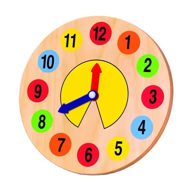 Wooden Learning Clock