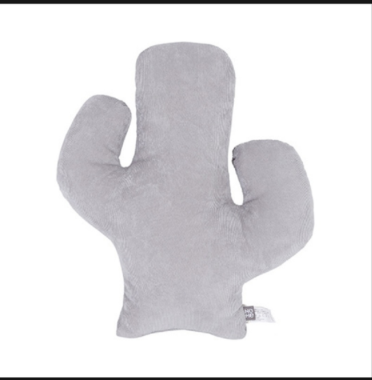 Cactus-Shaped Corduroy Pillow