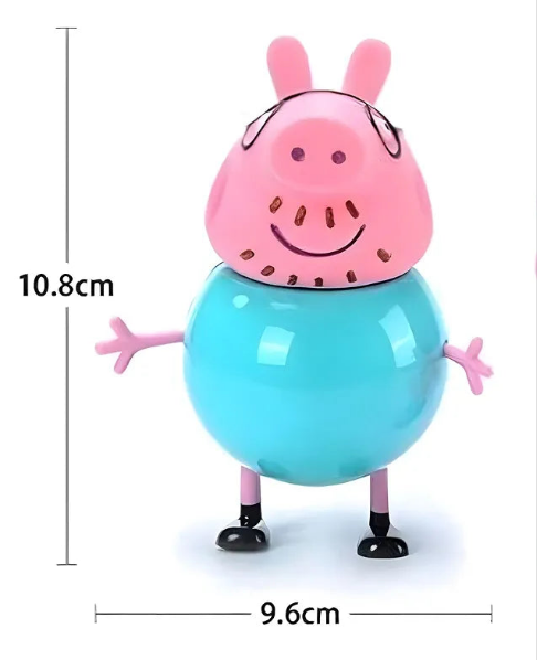 Peppa Pig Daddy Pig Figure.