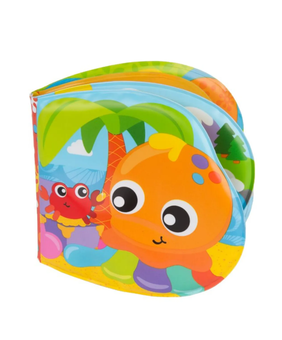 Playgro - Splashing Fun Friends Bath Book with Squeaker
