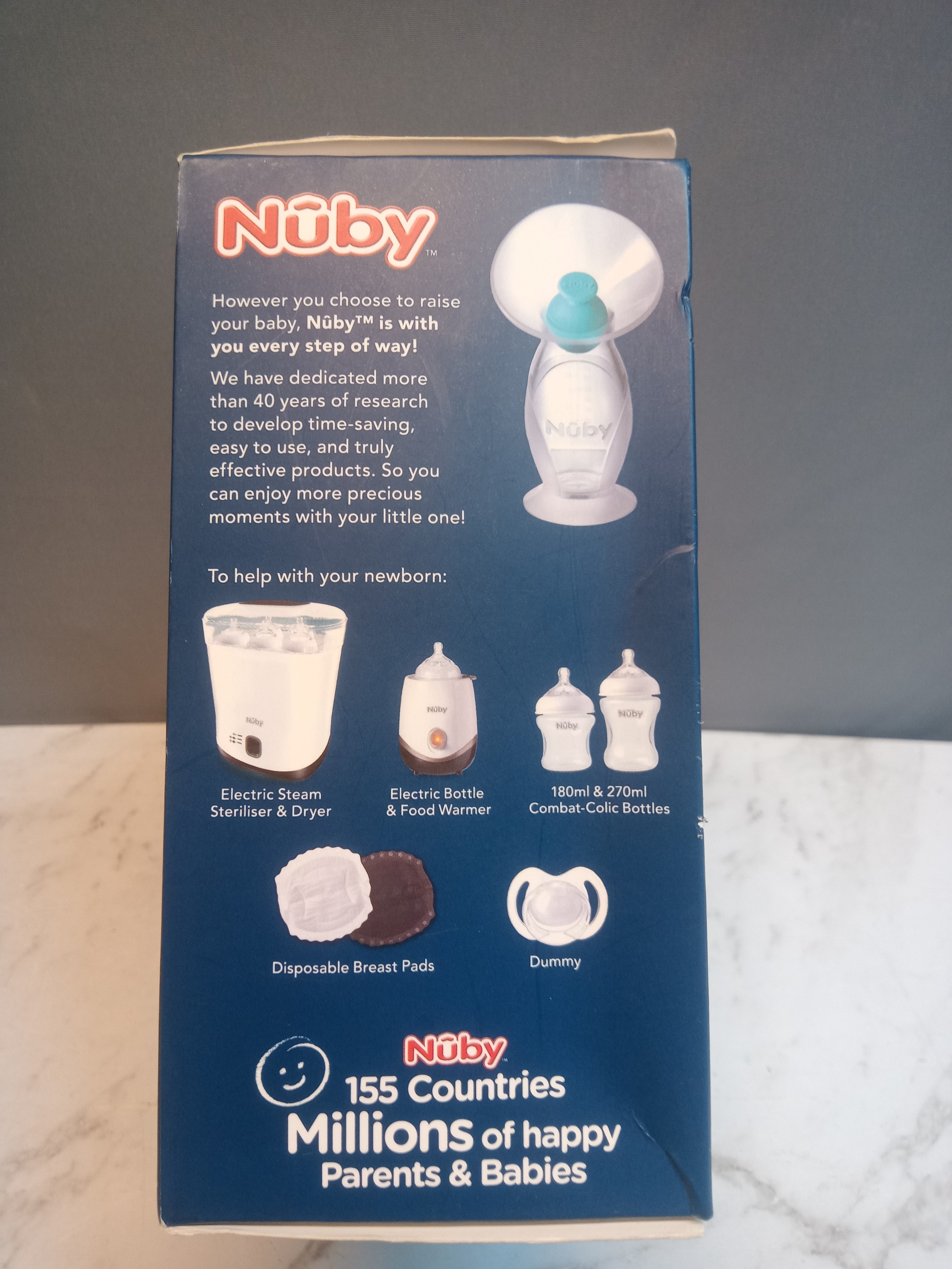 Nuby Manual Handheld Breast Pump