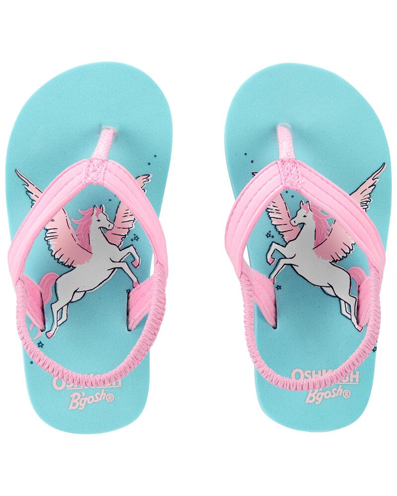 OshKosh B'gosh Toddler Unicorn Flip Flop.