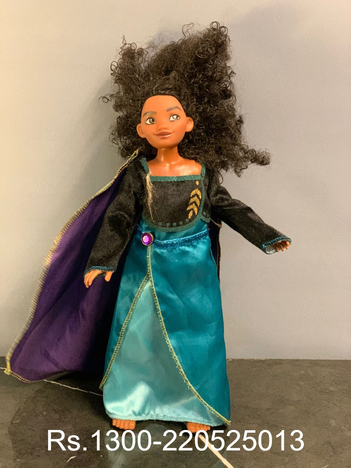 Disney's Anna Doll with Dark, Curly Hair and Coronation Outfit