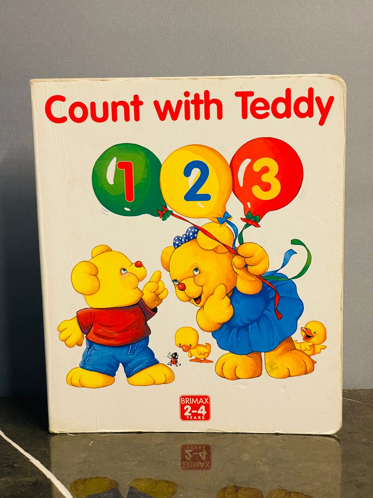 Count with Teddy 123 (Learn with Teddy) board book