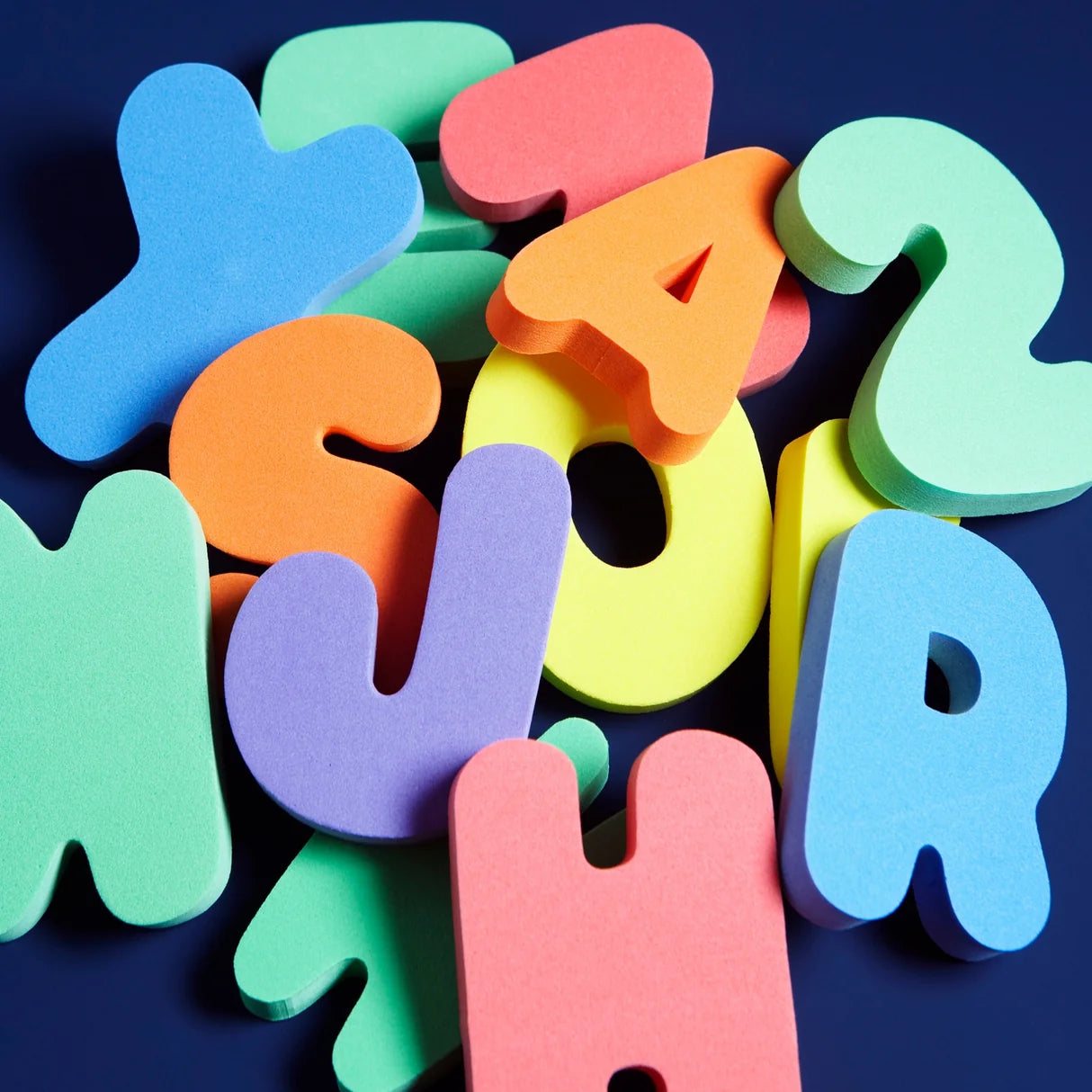 Sassy Foam Bath Letters.