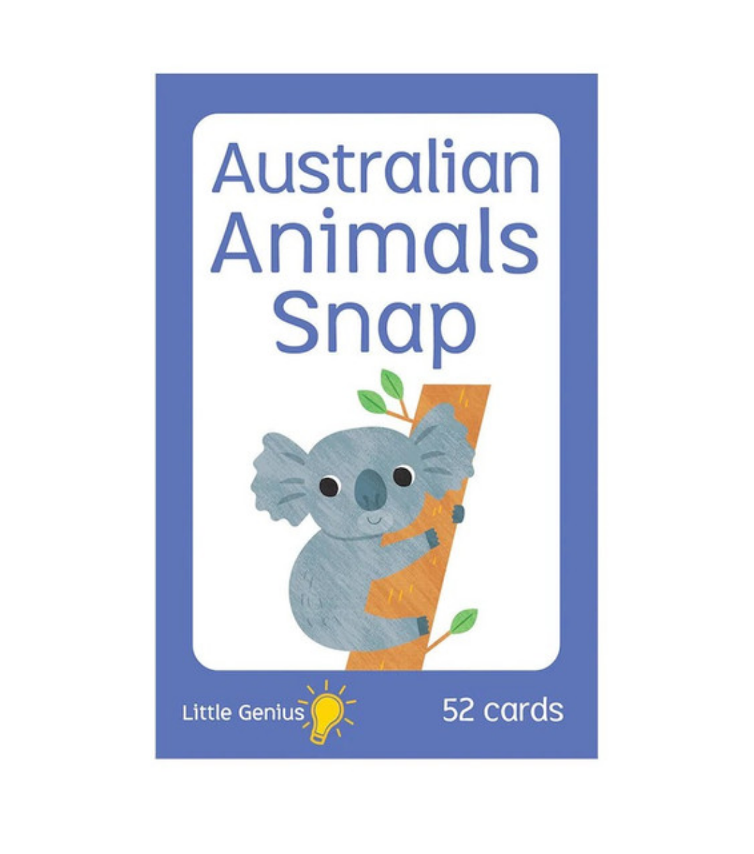 Little Genius Australian Animals Snap.(30 cards available)