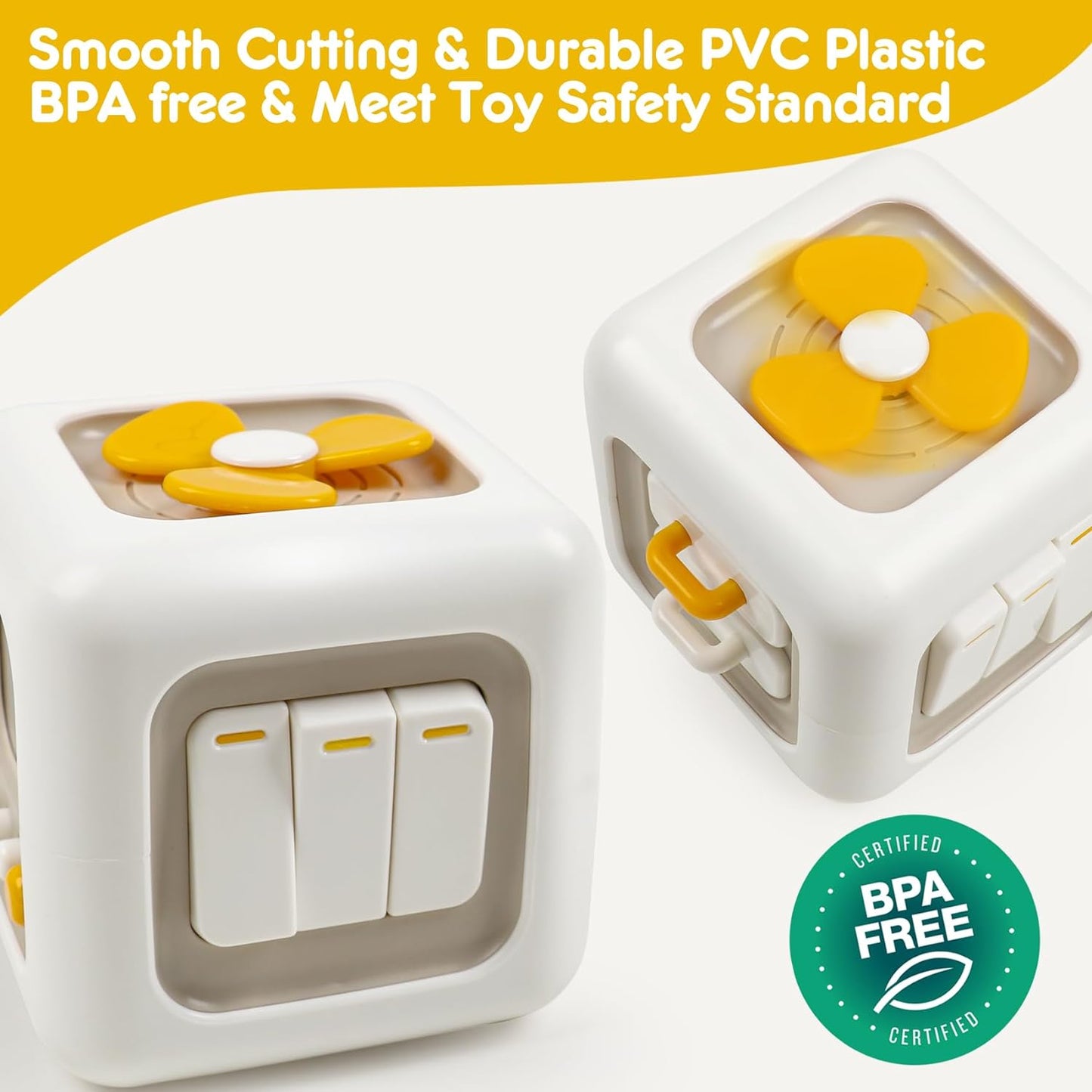 Montessori Busy Activity Cube.