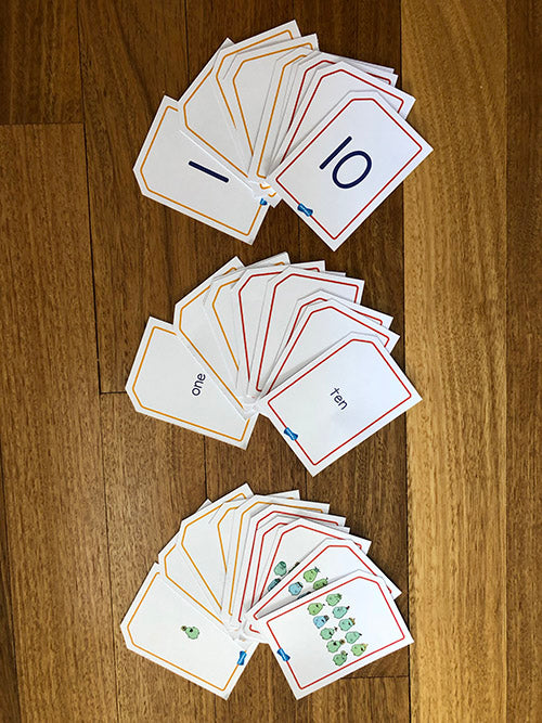 Numeracy for Early Learners Mathletics Cards Set #1. (new)