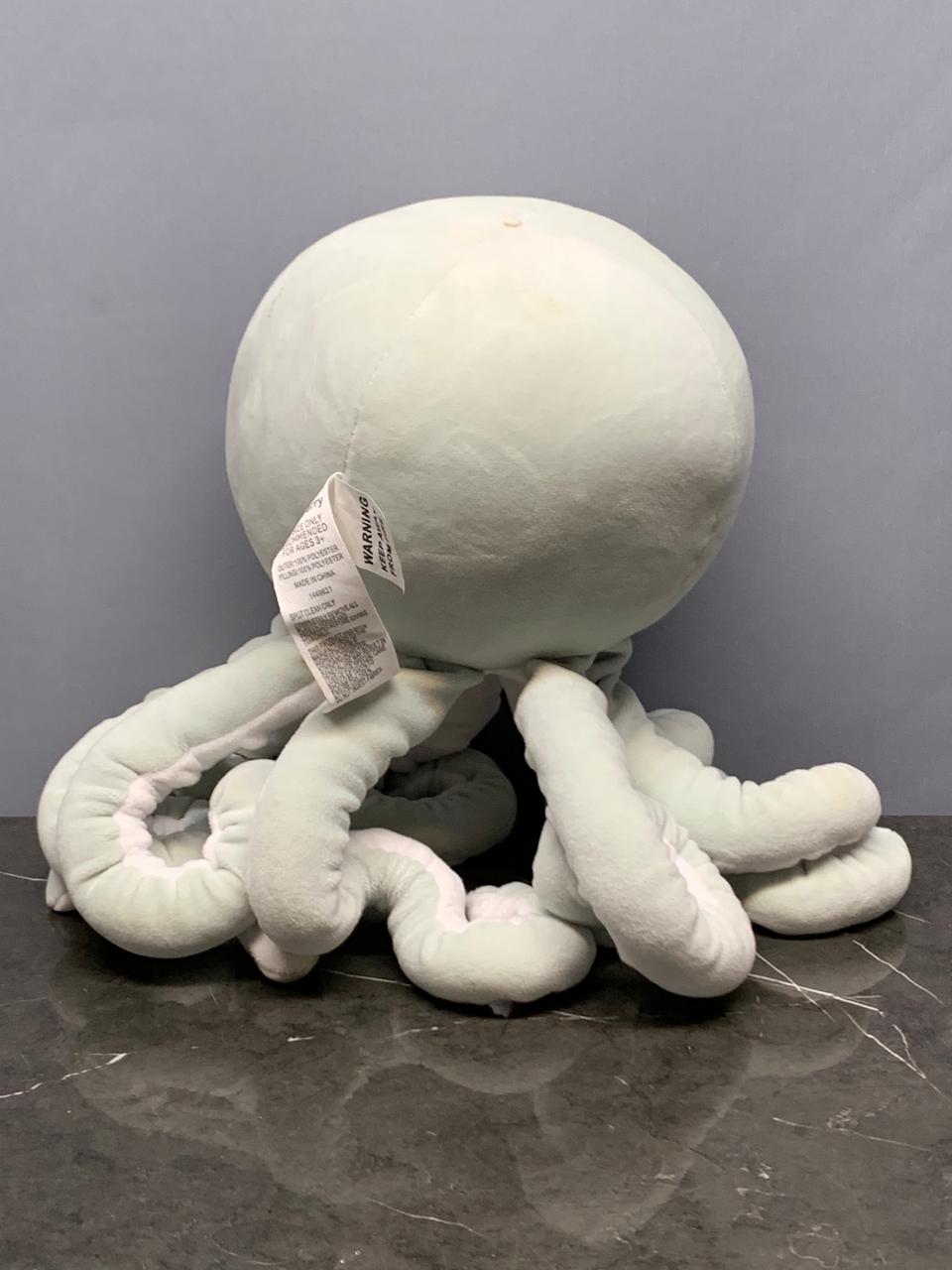 Adorable Pastel Green Octopus Plush Toy