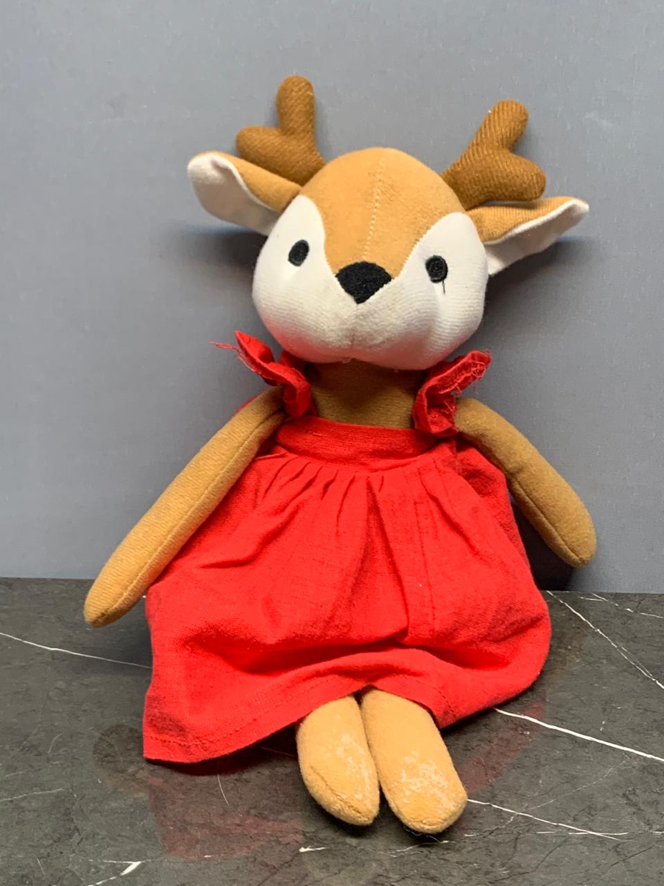 Plush Reindeer Ballerina Doll