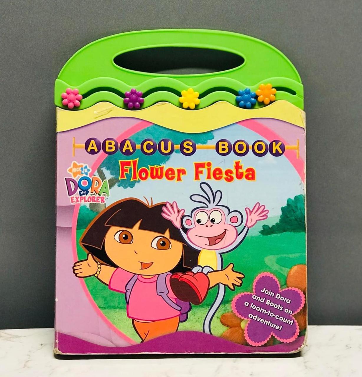 Dora the Explorer Abacus Book - Flower Fiesta