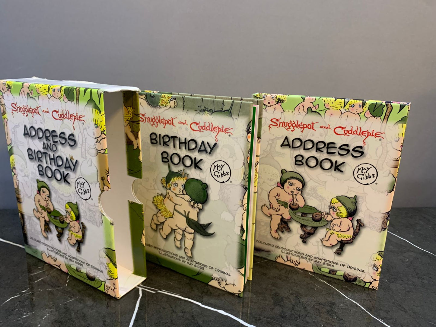 Snugglepot and Cuddlepie Address and Birthday Book. SKU:BXL-034