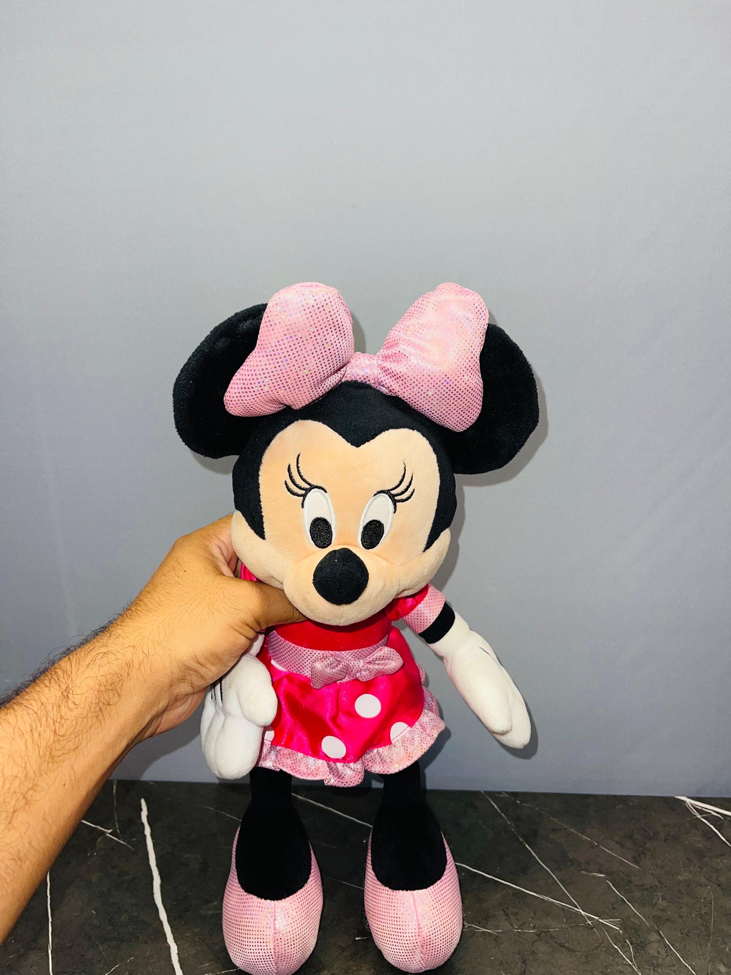 Minnie Mouse Disney Bow Glow Light Up Talking Plush