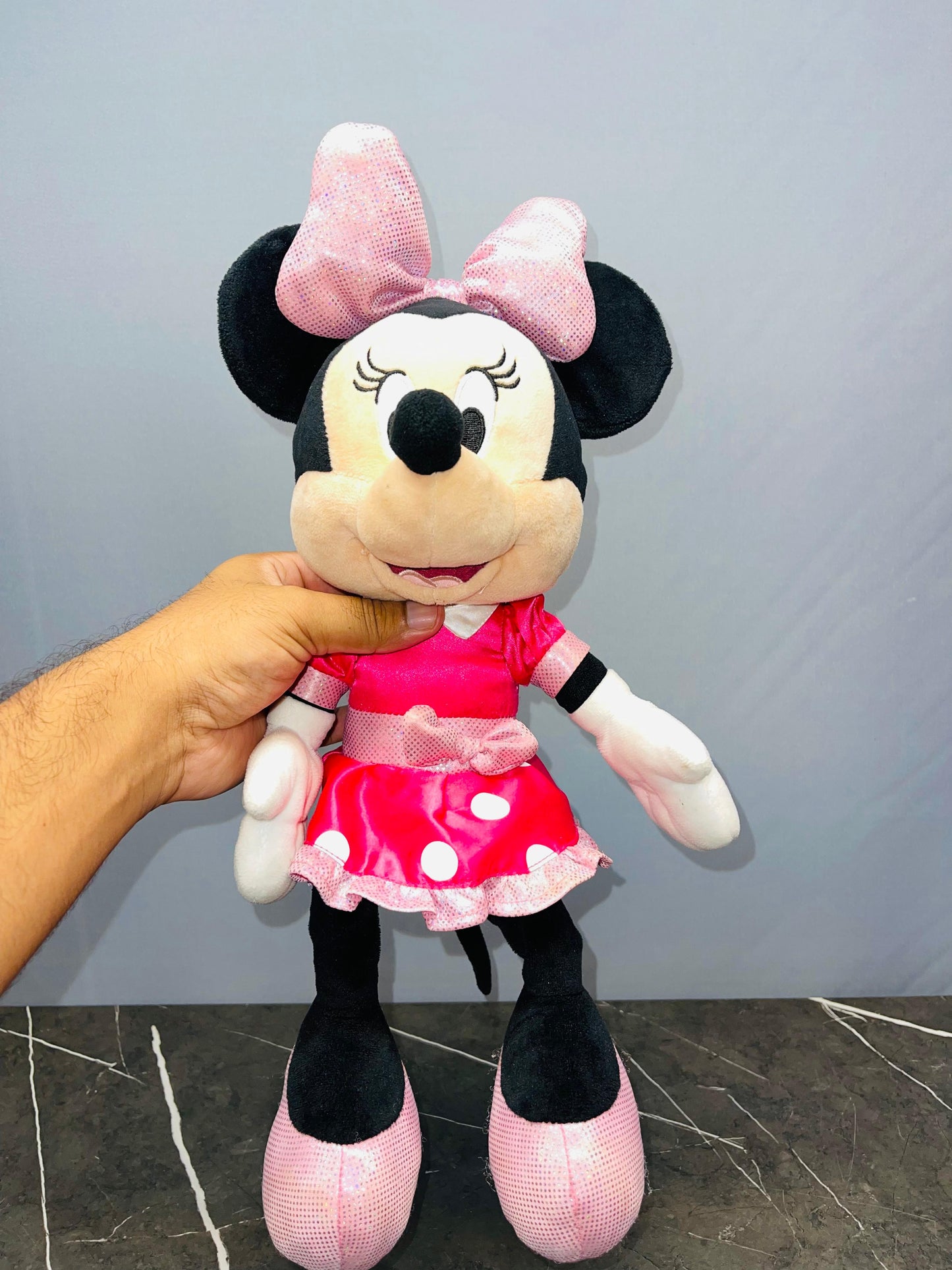 Minnie Mouse Disney Bow Glow Light Up Talking Plush