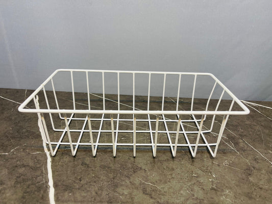 Multi-Purpose White Wire Storage Basket