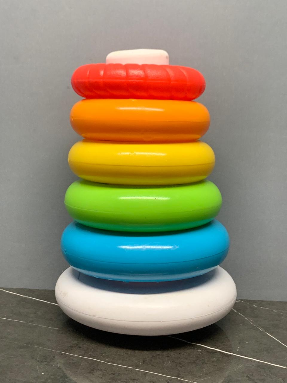 Colourful Stacking Ring Toy.