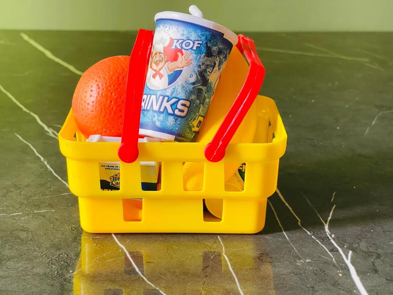 Pretend Play Supermarket Toy Set.