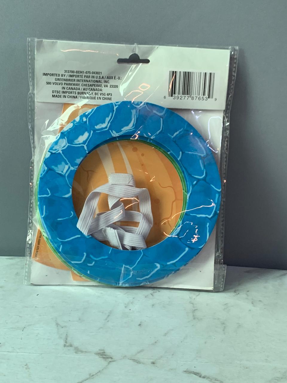 Dinosaur Headband Ring Toss Game.