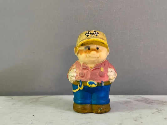 Shelcore Race Car Worker Figure. (Condition 7/10)(must check video)