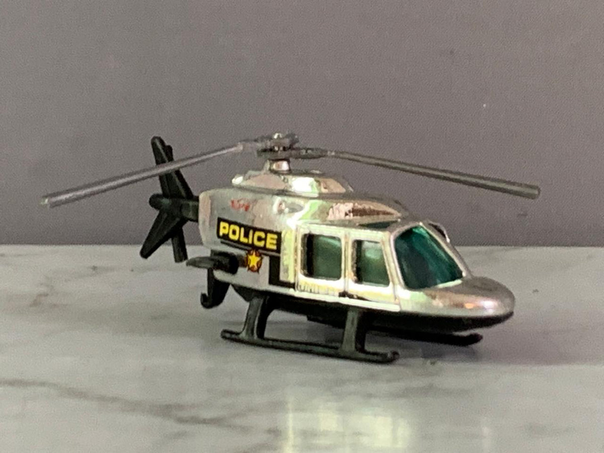 HOT WHEELS Silver Series Police Propper Chopper. (Rs 150 advance)