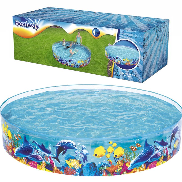 Bestway Dinosaurs Fill N Fun Pool. (6 feet Dia)(Rs 500 advance)