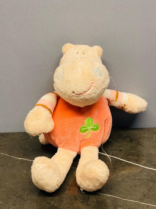 TOMMEE TIPPEE Brown Pink Hippopotamus Rattle