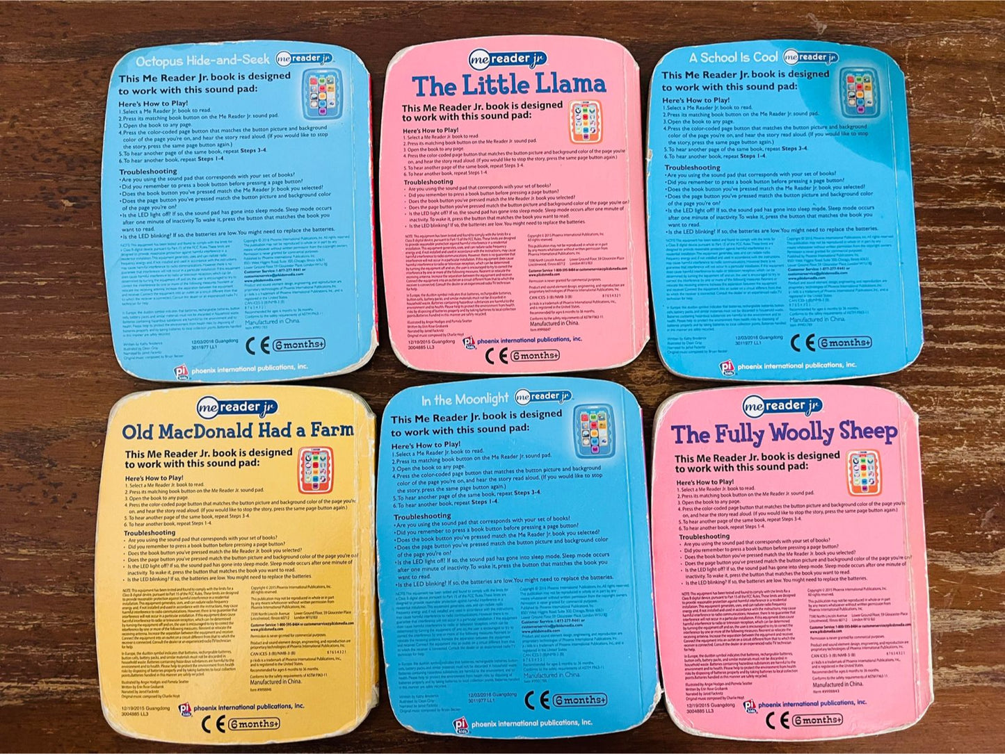 Me Reader Jr. Interactive Storybook Collection (6 Books)