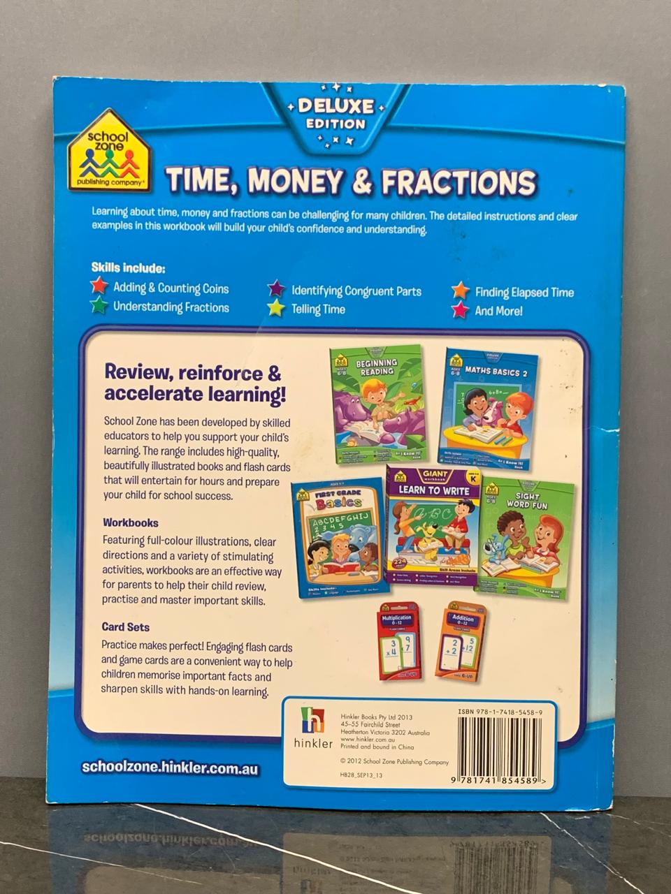 TIME,MONEY & FRACTIONS [Paperback].