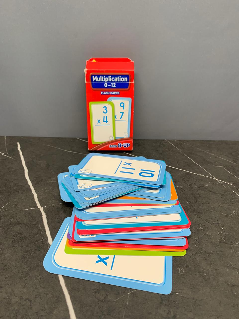 School Zone Multiplication 0 -12 Flash Cards