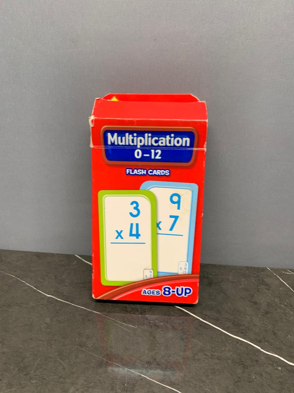 School Zone Multiplication 0 -12 Flash Cards