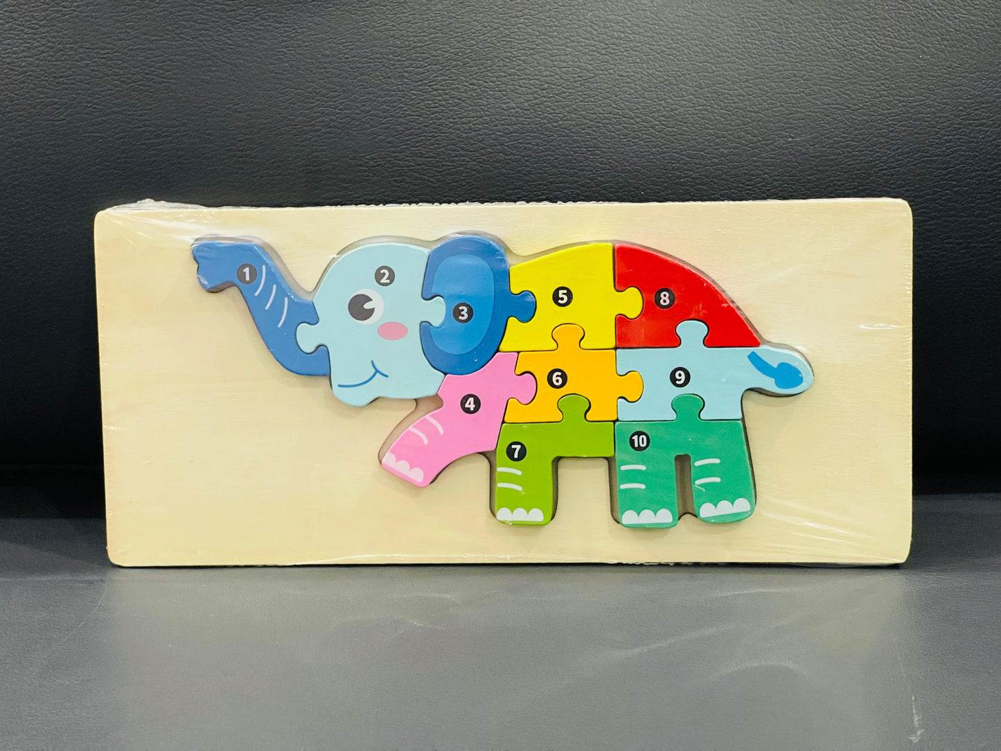 Wooden Elephant Puzzle