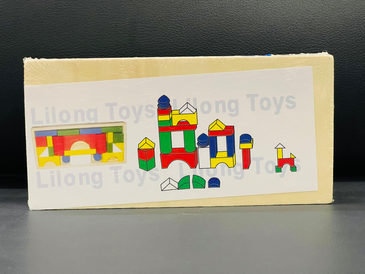 WOODEN PEG CASTLE PUZZLE. (26 pieces)