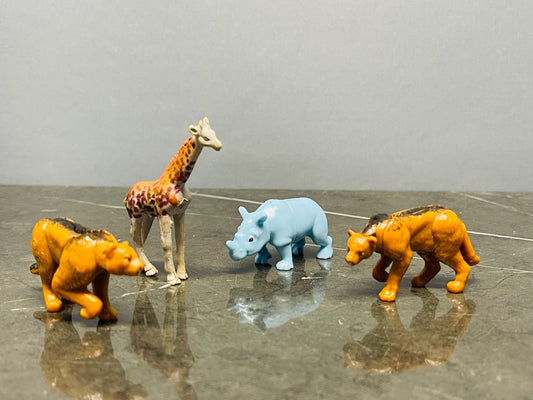 Miniature Safari Animal Figures