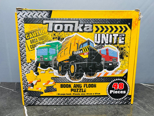 Tonka: Book And Floor Puzzle