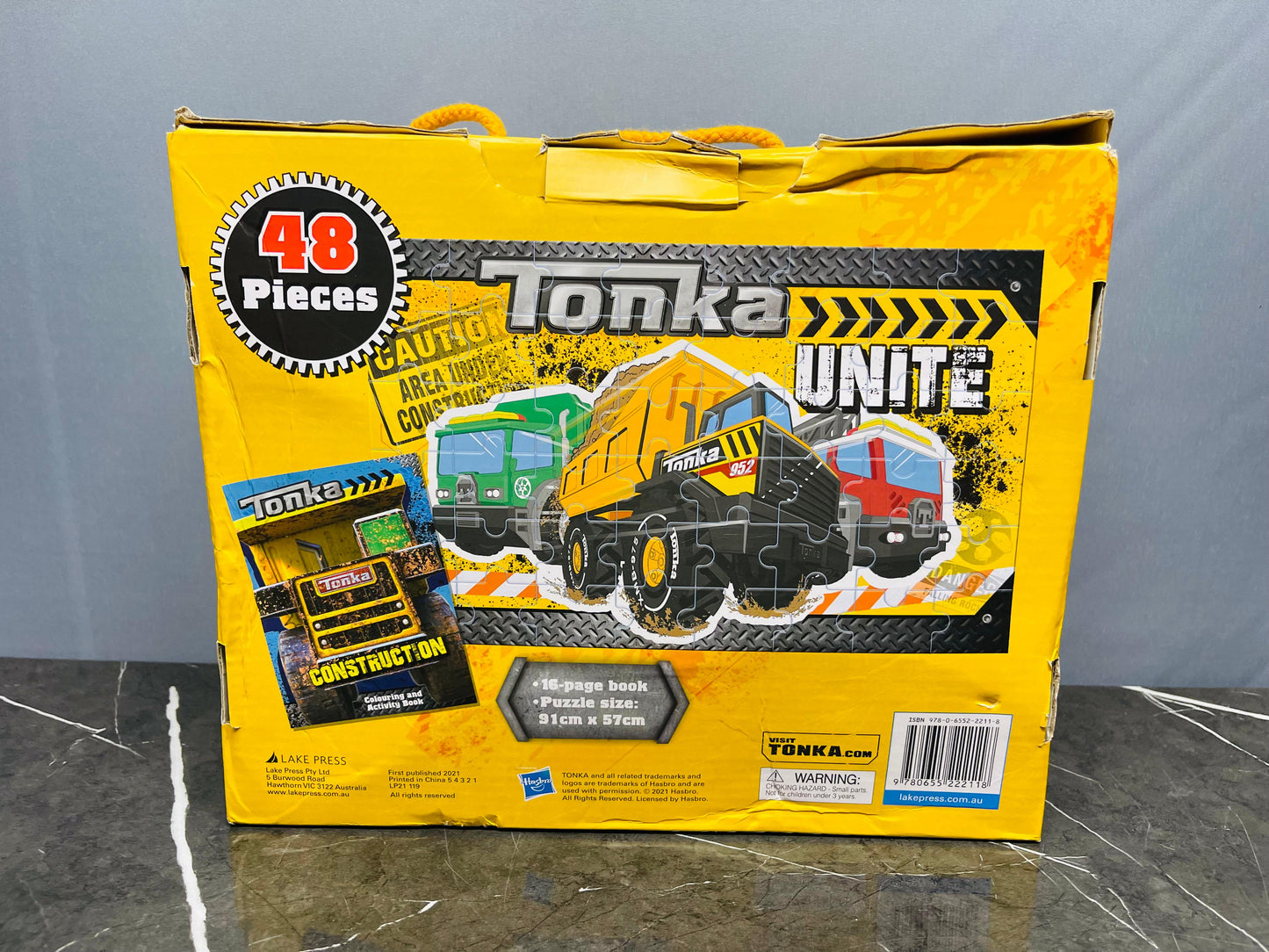 Tonka: Book And Floor Puzzle