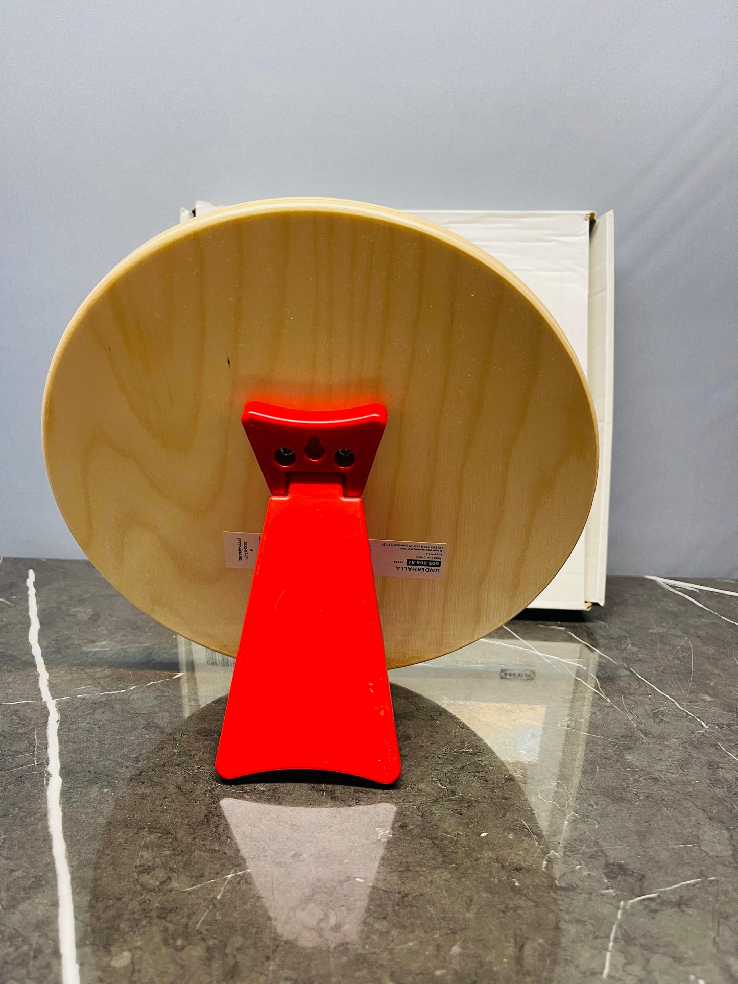 IKEA UNDERHÅLLA Educational Wooden Clock (new)