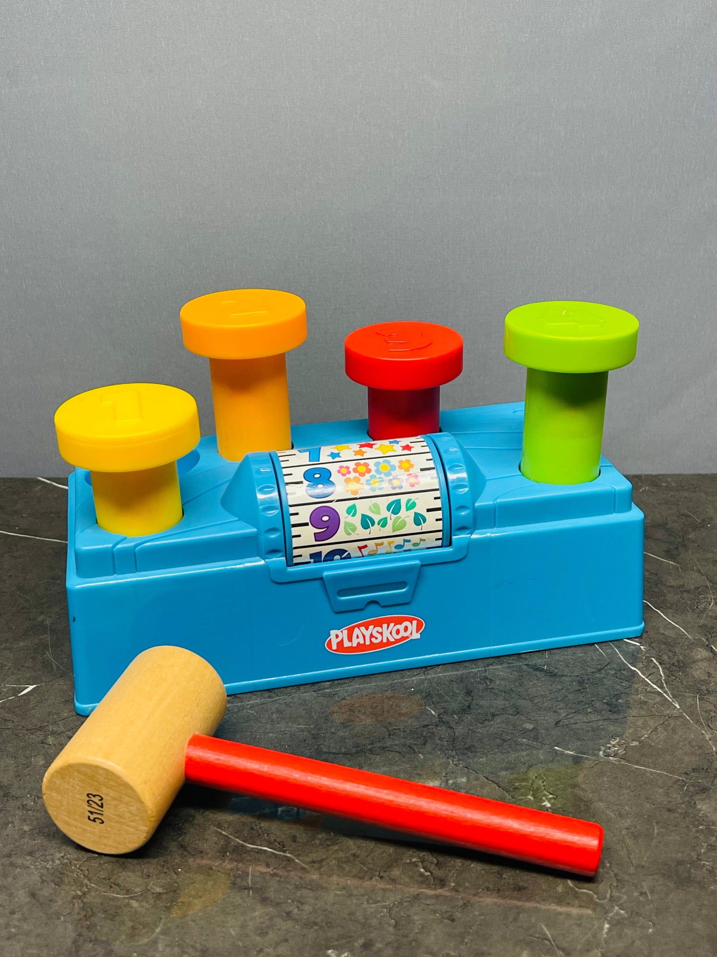 Playskool Tap 'n Spin Tool Bench Activity Toy. (without hammer)
