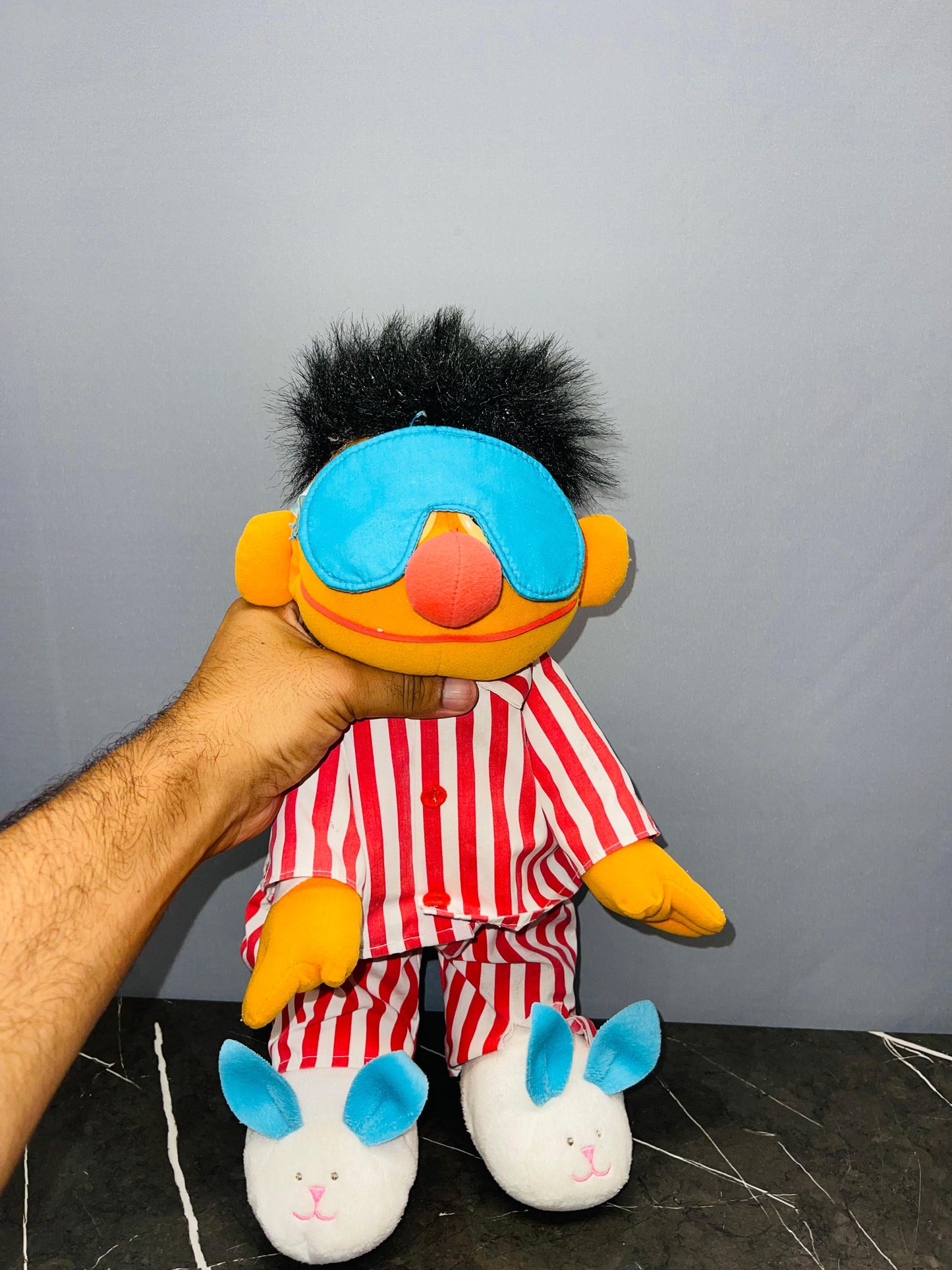 Tyco Toys Vintage Sesame Street Sleep And Snore Earnie (9/10 condition) (450 advance)